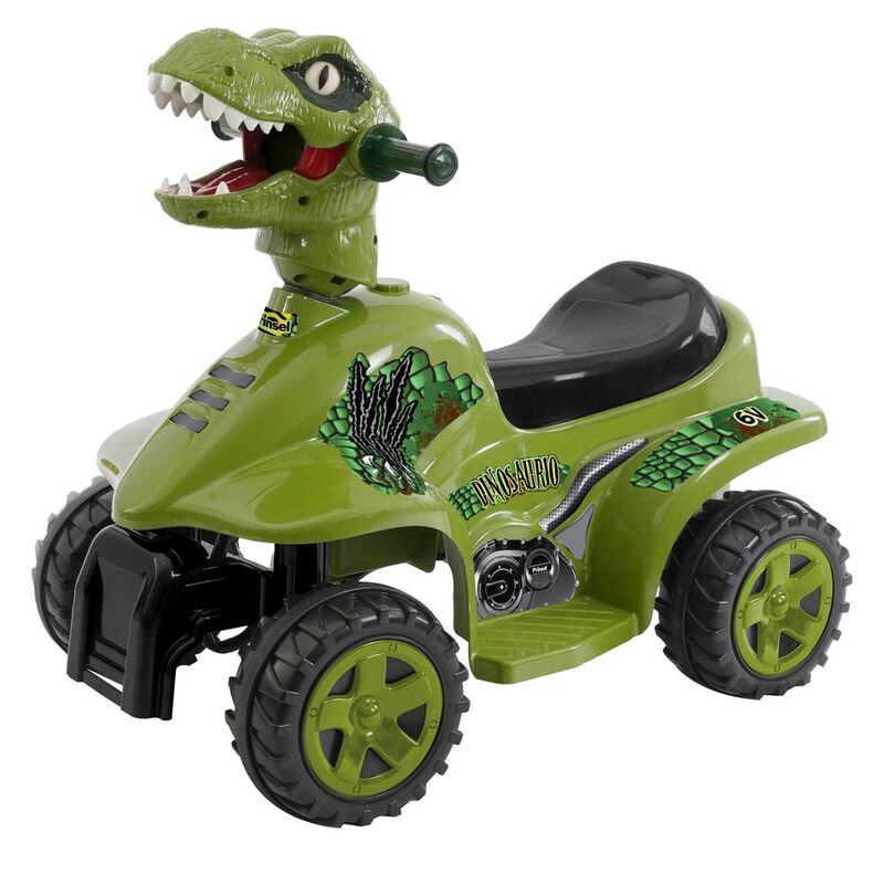 Moto El&eacute;ctrica Montable Infantil Para Ni&ntilde;a Dino... image number null