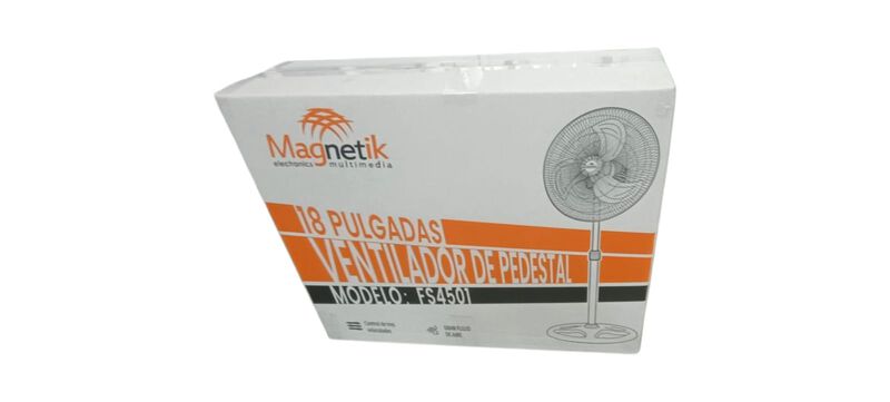 Ventilador de Pedestal  18" Magnetik FS4501 Neg... image number null