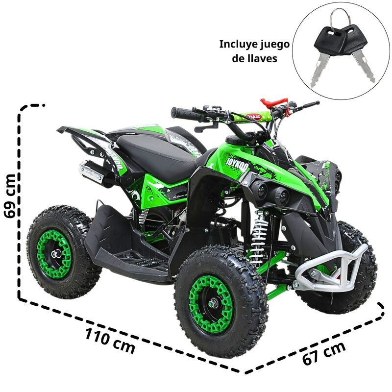 Cuatrimoto Montable Atv Para Ni&ntilde;os Motor A Gaso... image number null