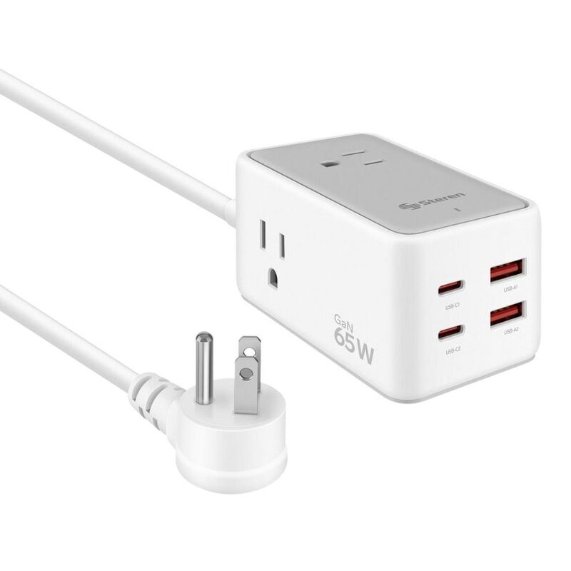 Cargador GaN USB C PD 65 W / USB QC 18 W con mu... image number null