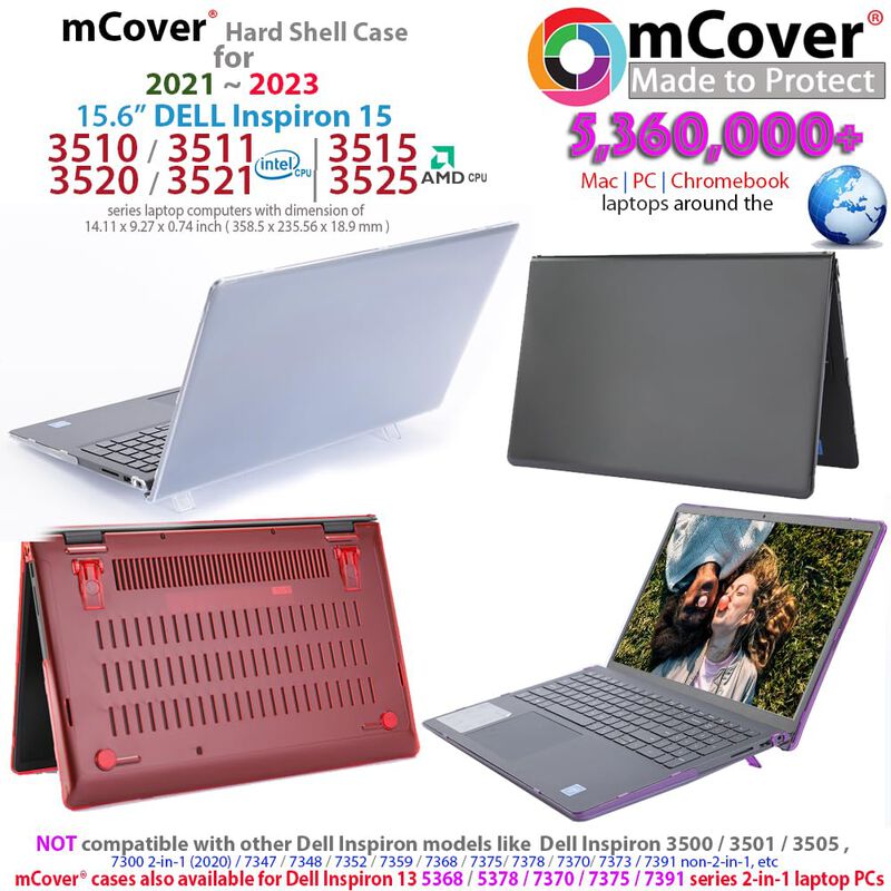 Funda Mcover Para Laptop Dell Inspiron 15 15.6"... image number null