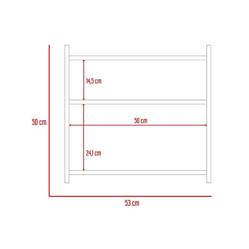 Repisa Flotante Yera Beige Virtual Muebles image number null