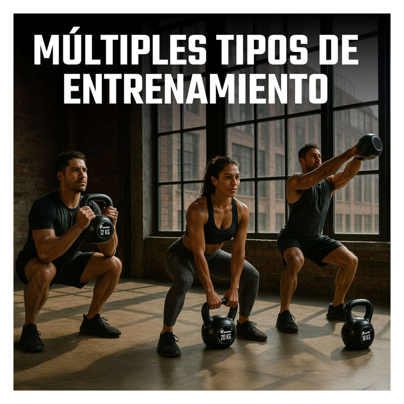 Pesa Rusa Kettlebell 20kg 44lb Cross Fitness Gi... image number null