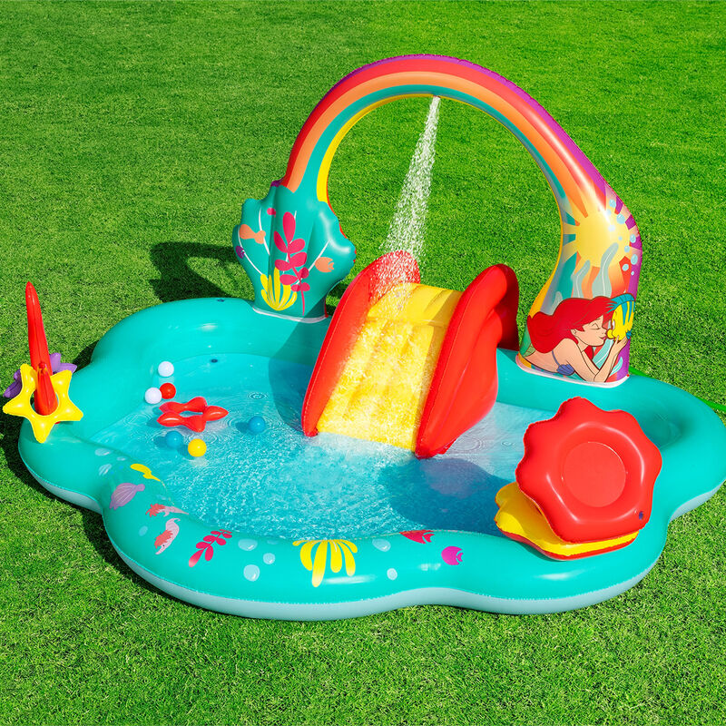 Alberca Inflable Disney Princesas La Sirenita c... image number null