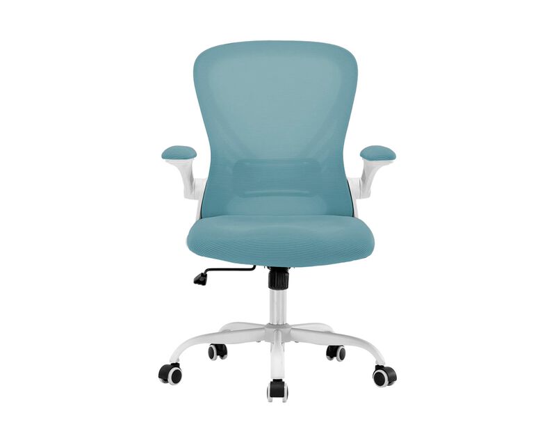 Silla de Oficina Azul Ajustable con Reposabrazo... image number null