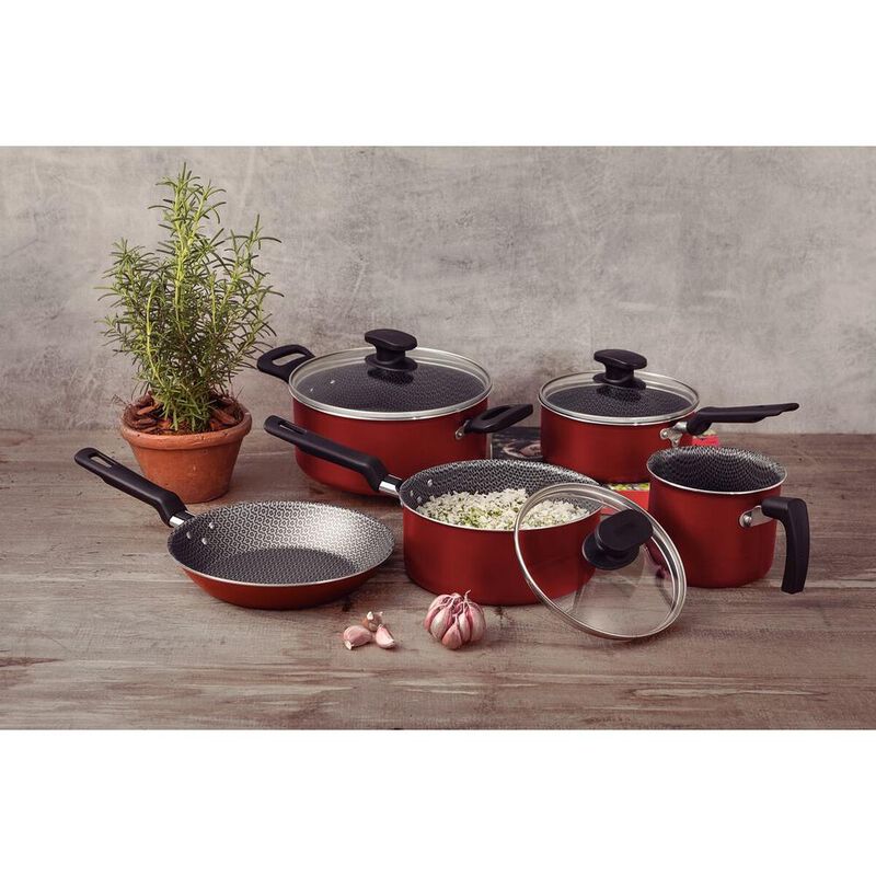 BATERIA DE COCINA TRAMONTINA 20399782 LORETO 8 ... image number null