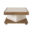 Mesa de Centro Bertolini Sahara Pino Con Off White