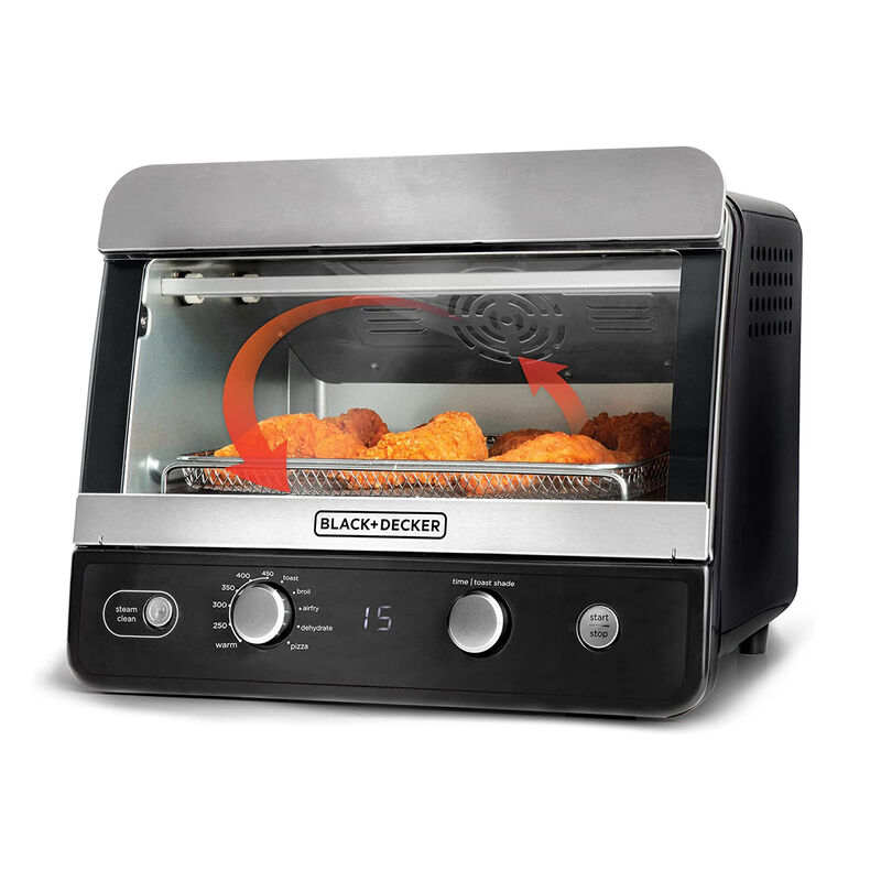 Horno Freidora B+D 19 L  Mod. TOD6020B-LA 8 Fun... image number null