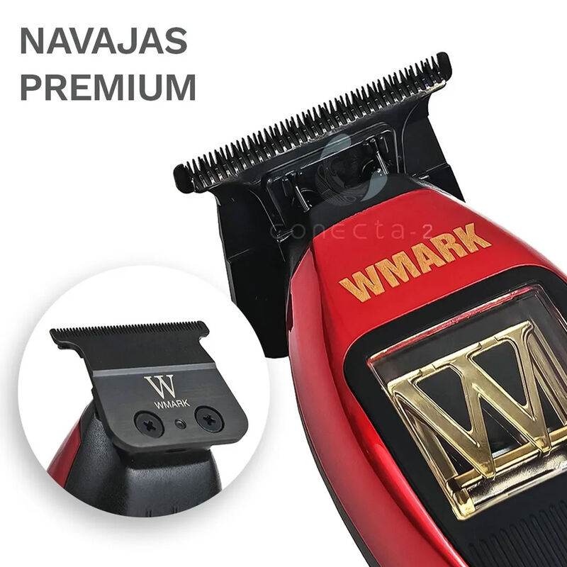 Trimmer Profesional Wmark 3 Colores Motor 10000... image number null