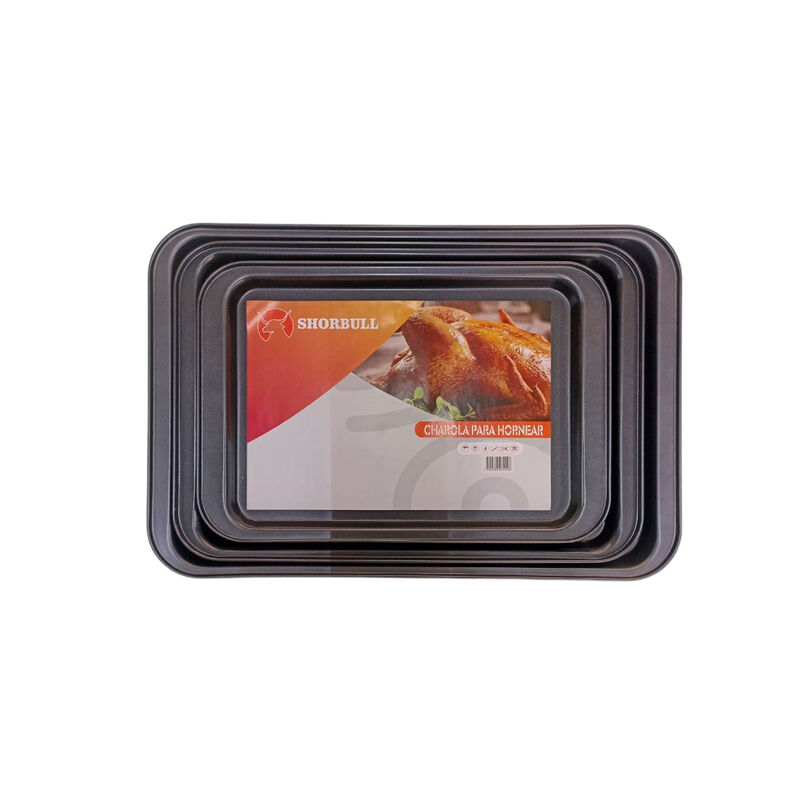 Charolas para hornear kit 3 ch-med-gde Shorbull image number null