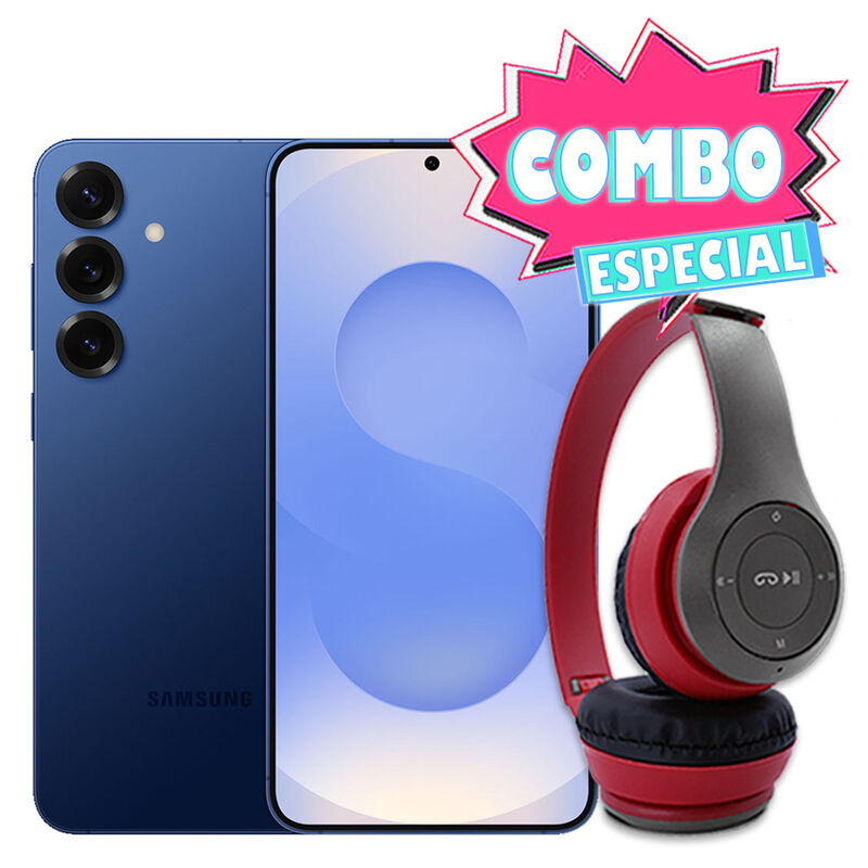 Combo Samsung Galaxy S25 256GFb 12Gb Ram Azul +... image number null