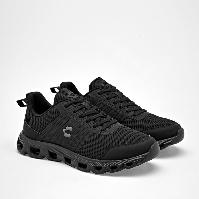 Charly Tenis urbano para hombre. Negro image number null