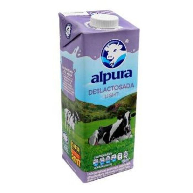 Leche Alpura Deslactosada Light 1l image number null
