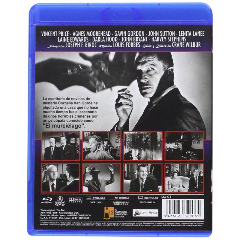 The Bat El Murci&eacute;lago   1959 [blu-ray] image number null
