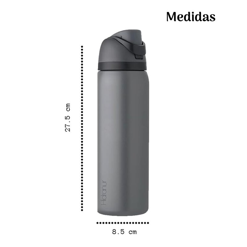 Termo Tipo Owala de Acero Inoxidable 32 Oz  Gri... image number null