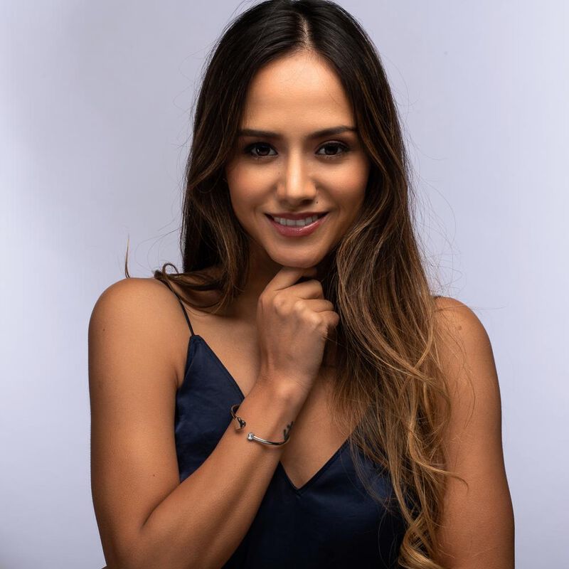 Pulsera Mujer Acero Inoxidable Coraz&oacute;n Zirconia... image number null