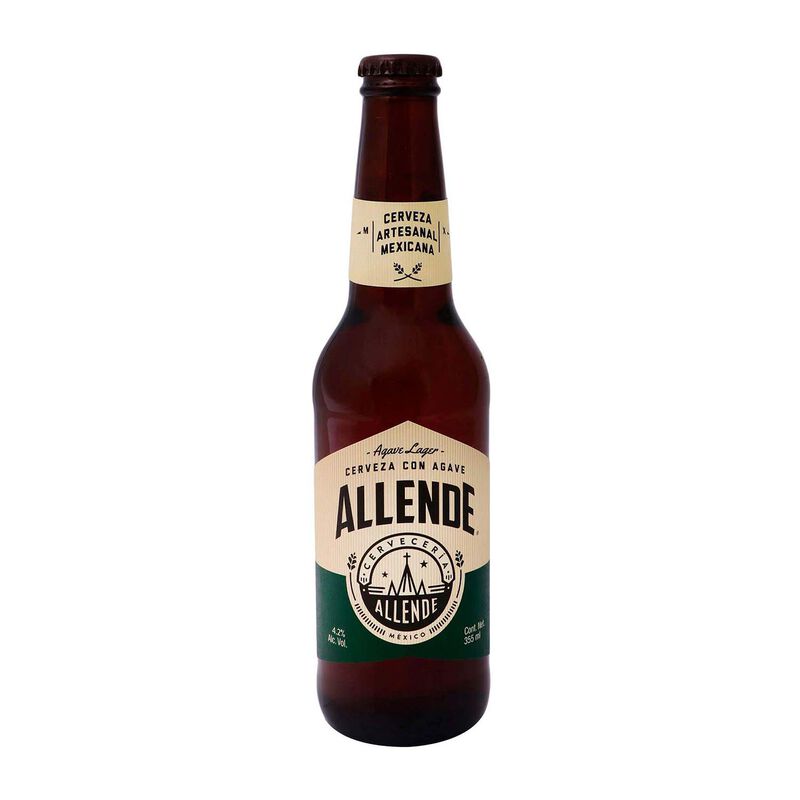 Cerveza Allende Agave Lager Artesanal - 355 ml image number null