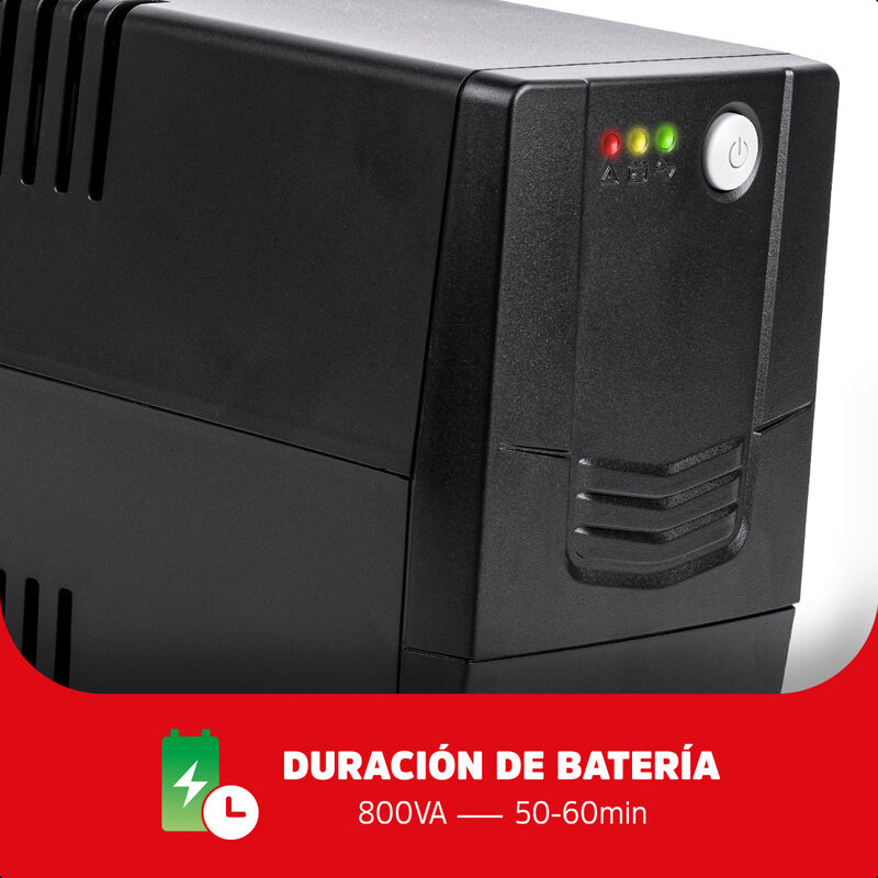 ENERGIZER No Break Ups 800va 480w Indicador Led... image number null