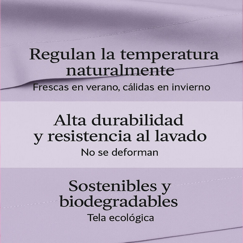 Juego de S&aacute;banas King Size 100% Algod&oacute;n Premium... image number null