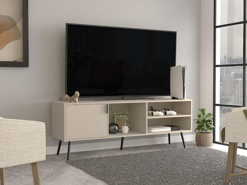 Mesa Para Tv Vulanno  Capri Para Un Tv De 70 Pu... image number null