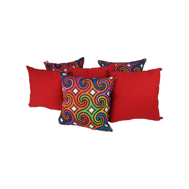 Set 6 Cojines Decorativos Premium Almoda Combin... image number null