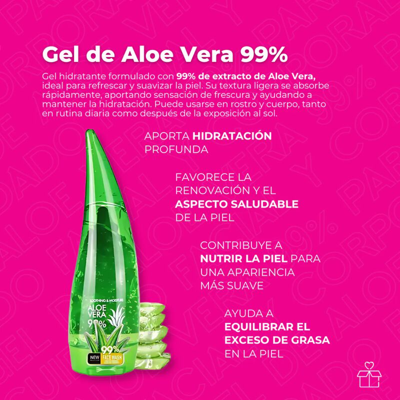Pack 3 Gel Aloe Vera Antimanchas Anti-acn&eacute; Vita... image number null