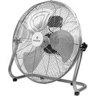 Ventilador De Piso 23  Gris 3 Aspas Metal Potente Casa Hogar