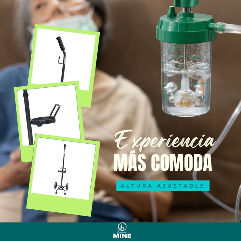 Carrito Con Ruedas Sc-681 Porta Cilindro De Oxi... image number null