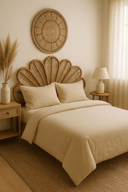 Juego de S&aacute;banas Queen Size 100% Algod&oacute;n Premiu... image number null