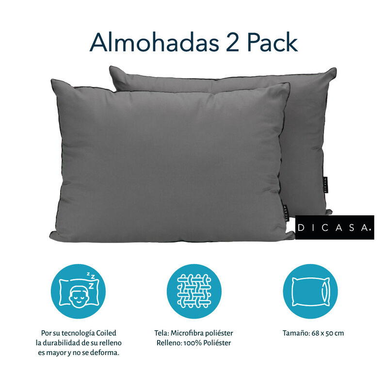 Colchón Matrimonial Spring Air Marte+Almohada D... image number null