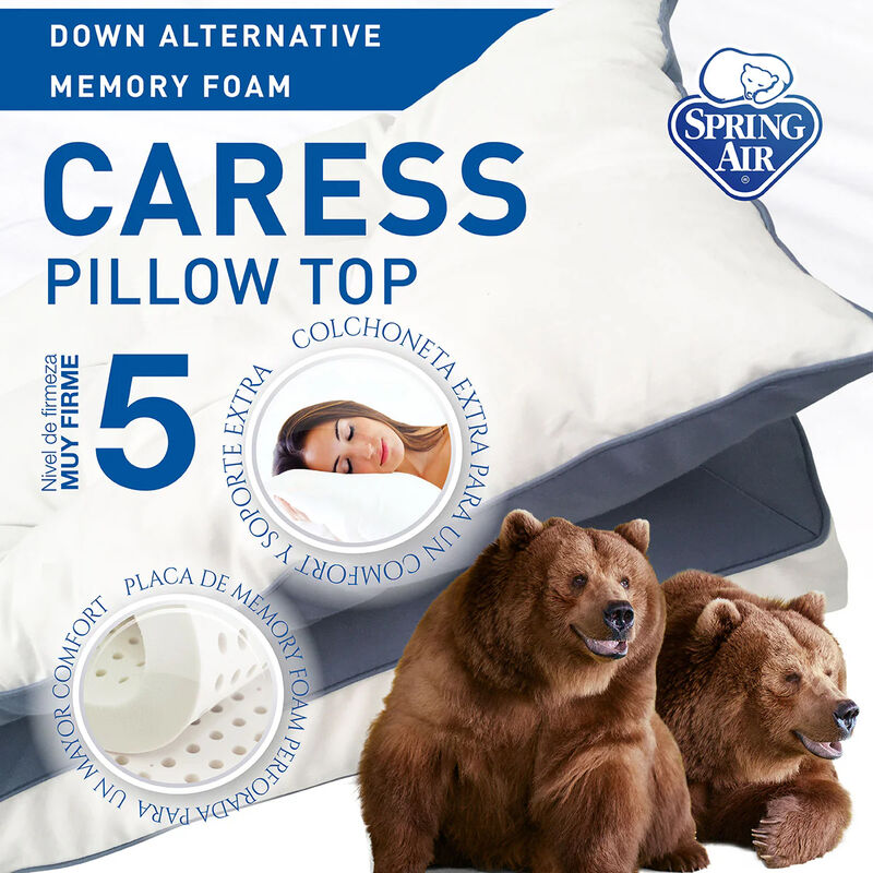 Almohada Spring Air Caress Tama&ntilde;o Est&aacute;ndar image number null