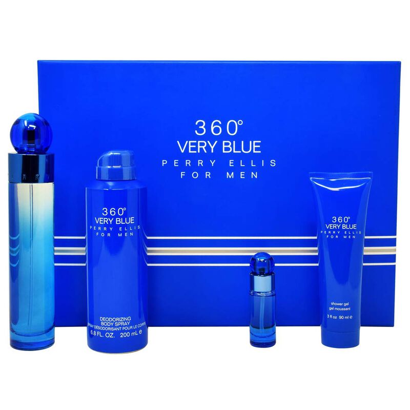 Set De Regalo Perry Ellis 360 Very Blue Para Ho... image number null