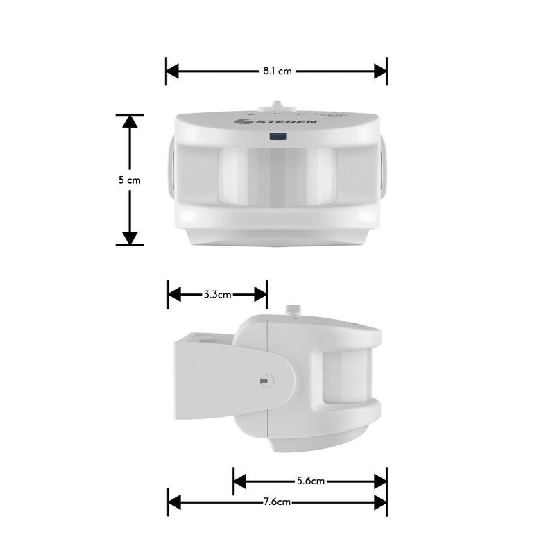 Sensor De Movimiento Con Campana Inal&aacute;mbrica image number null