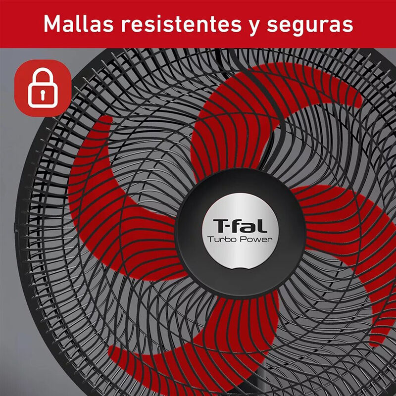 Ventilador de pedestal 18&rdquo; Silencioso T-FAL Tur... image number null