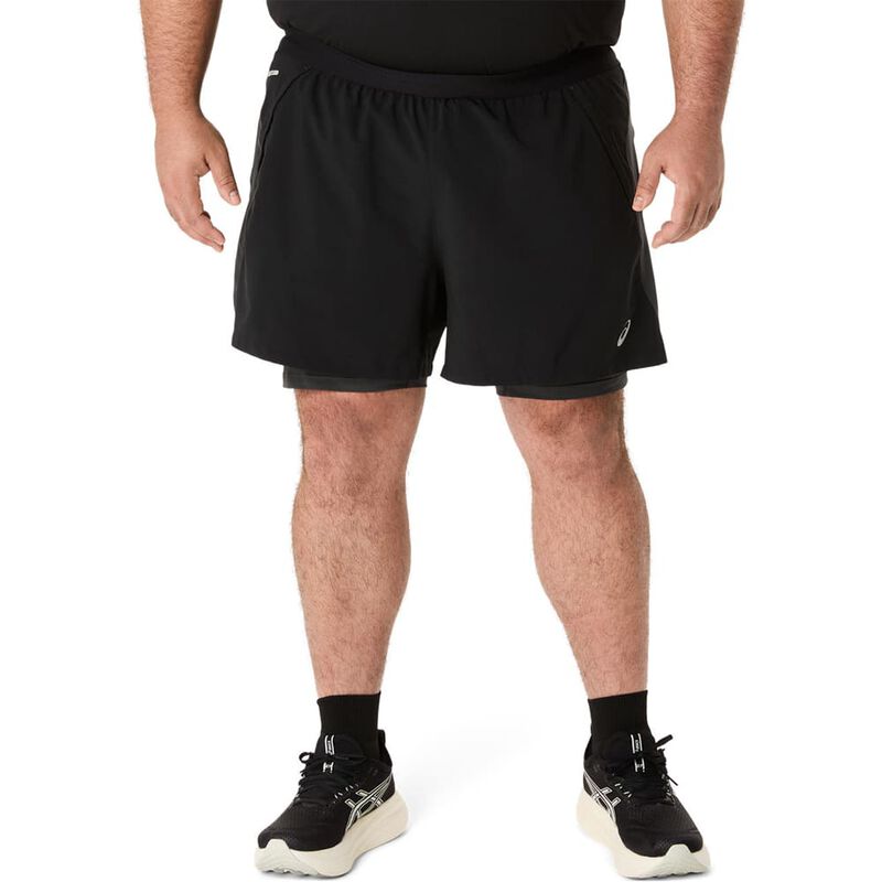 Short 2 en 1 Asisc para Hombre Road 2 in 1 5in ... image number null