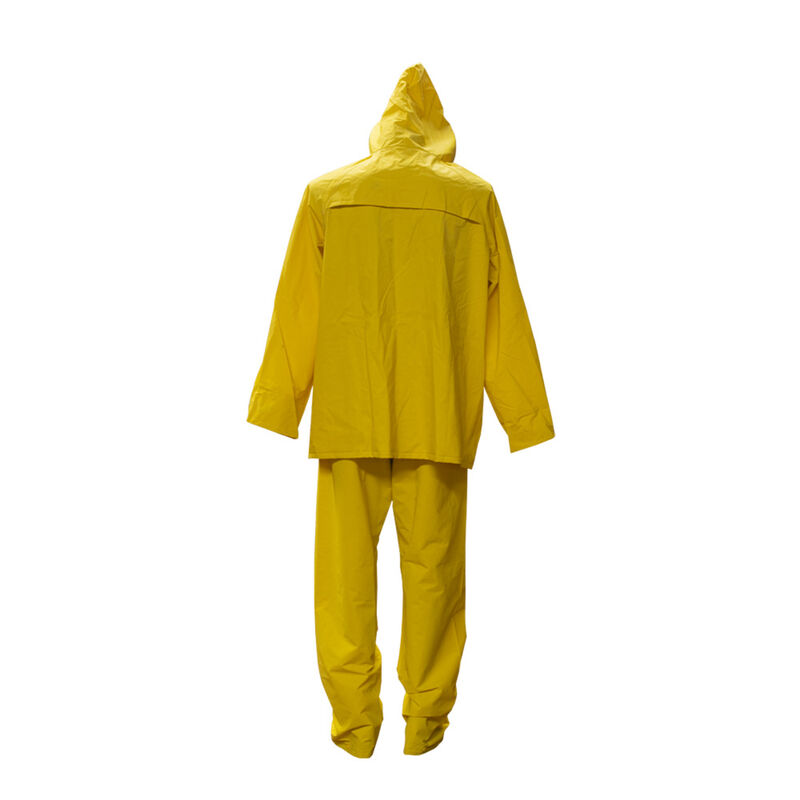 Impermeable Pvc 2 Pzs M Cierre Amarillo Reutili... image number null