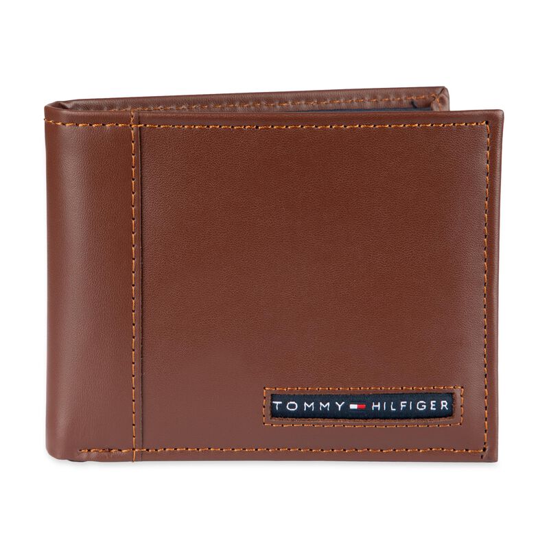 Cartera Tommy Hilfiger Delgada De Piel Plegable... image number null