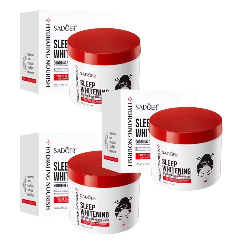 Pack 3 Mascarilla Para Dormir &Aacute;cido K&oacute;jico Sado... image number null