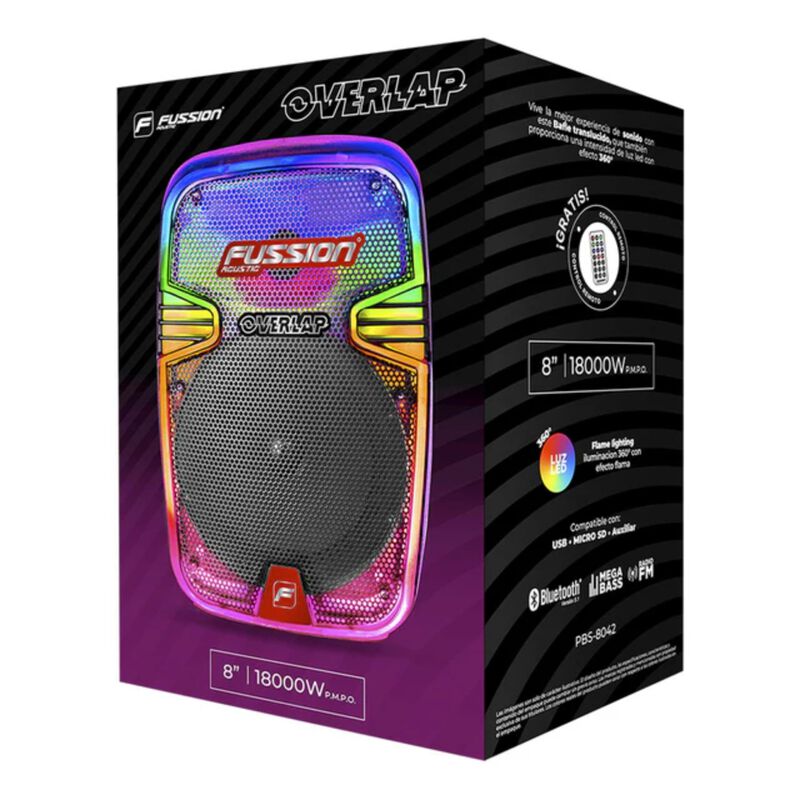 Bafle Amplificado Fussion PBS-8042 8 18 000W P.... image number null