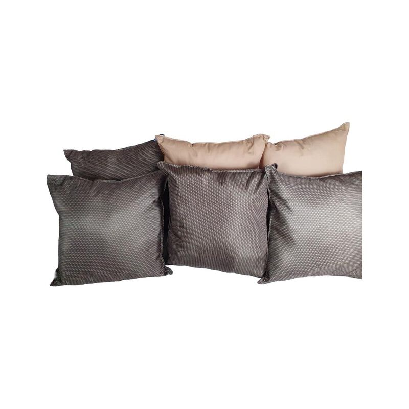 Set 6 Cojines Decorativos 4 Decorados 2 Lisos C... image number null