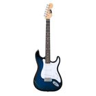 Guitarra El&eacute;ctrica Kaiser 6 Cuerdas 39" Con Correa Y Funda Azul
