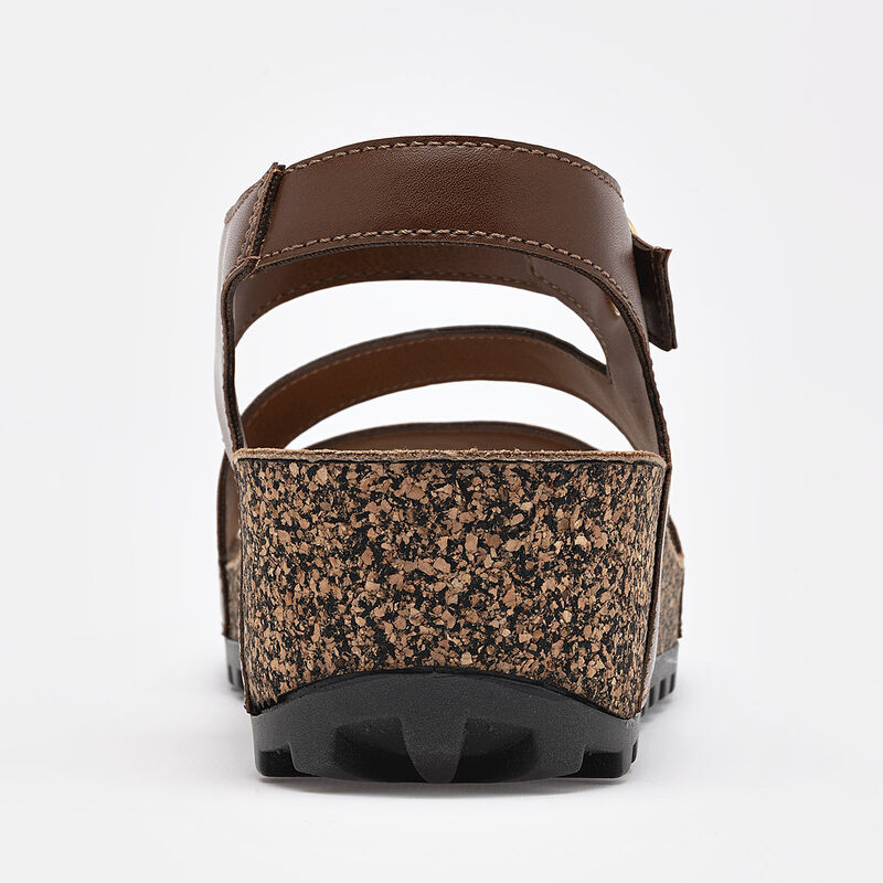 Via Moda sandalia cu&ntilde;a para mujer caf&eacute; cod 1408... image number null