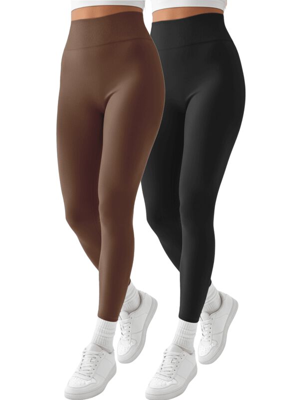 Pack de 2 Piezas Leggings térmicos para Mujer P... image number null