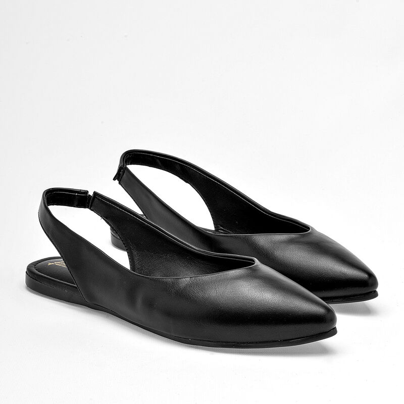 Been Class balerina destalonada para mujer negr... image number null