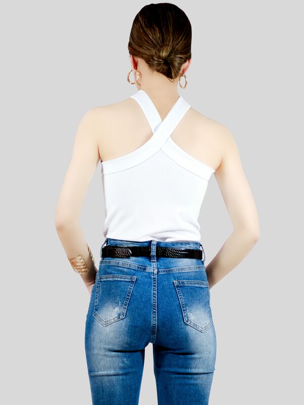 Blusas Body Mujer Texturizada Casual O Elegante... image number null