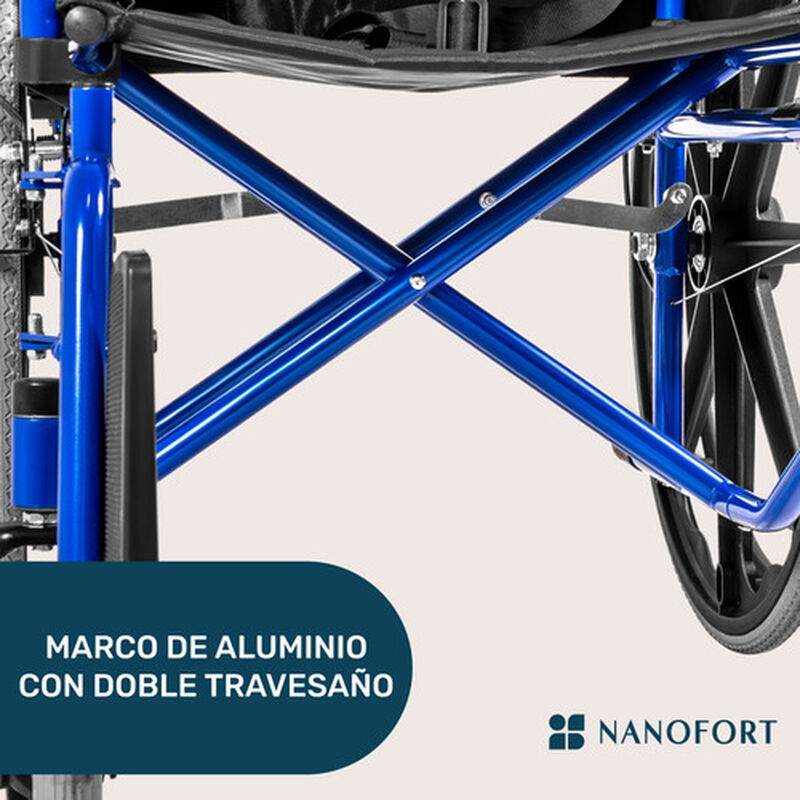 Silla Ruedas Plegable Ligera Aluminio Todo Terr... image number null