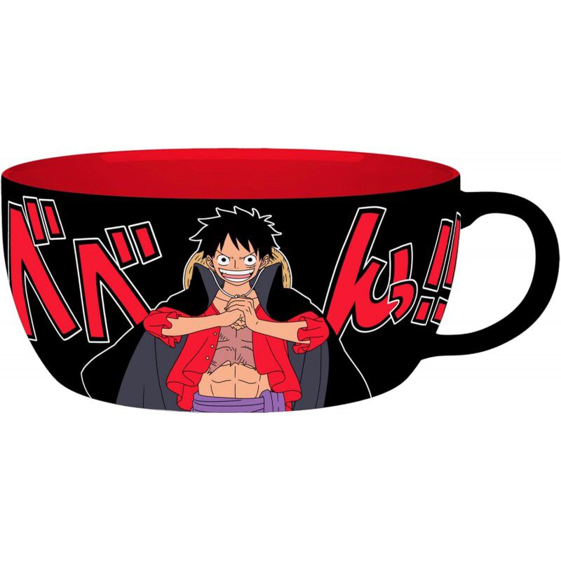 Set De Desayuno Luffy One Piece Taza + Bol Cer&aacute;... image number null