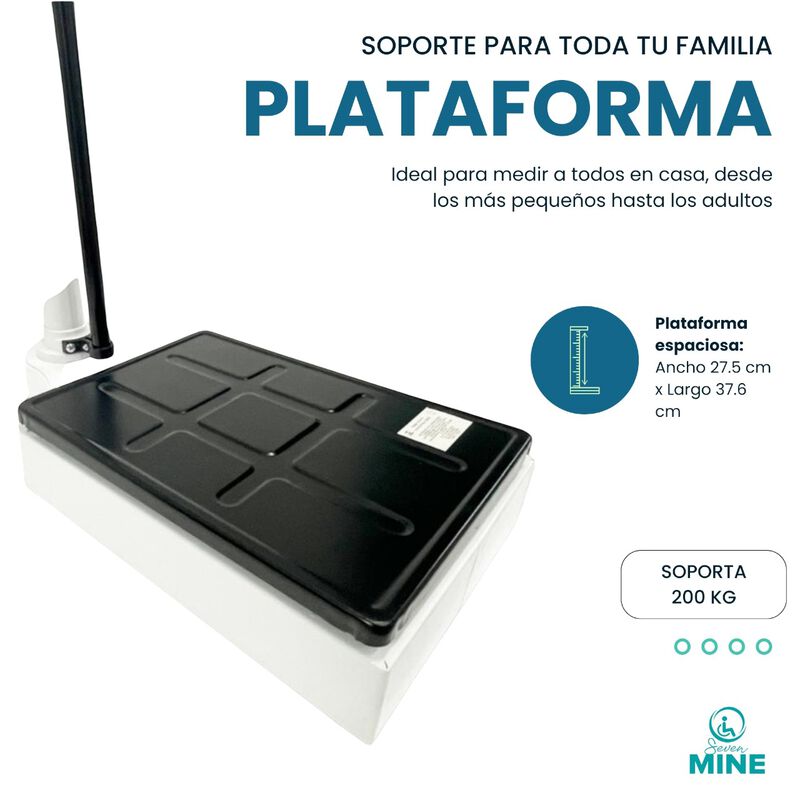 B&aacute;scula Con Estadimetro SC-B20-C Soporta 200kg,... image number null