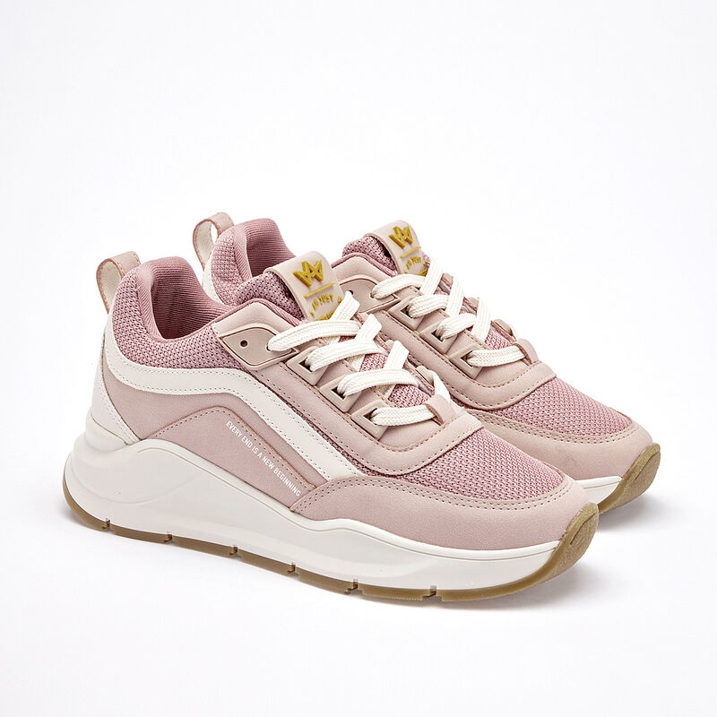 Miss Pink tenis para mujer rosa blanco cod 1416... image number null