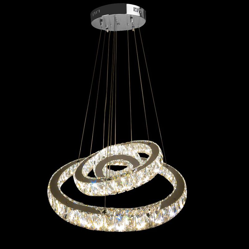 L&aacute;mpara colgante de Cristal Harlow Mil Luces image number null